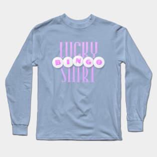 Lucky Bingo Tee Shirt Long Sleeve T-Shirt